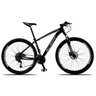 Bicicleta 29 KSW 27V Câmbio Shimano Altus Disco Hidráulico Suspensão com Trava Pto/Pta 15 - 1