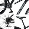 Bicicleta 29 KSW 27V Câmbio Shimano Altus Disco Hidráulico Suspensão com Trava Pto/Pta 15 - 3