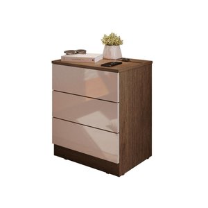 Mesa de Cabeceira Paris - Mais Móveis Newcanion/offwhite