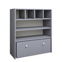 Ver imagem 3 de Estante Organizadora de Brinquedos Infantil em Mdf Plancasa:azul Sereno