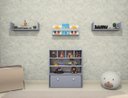 Ver imagem 2 de Estante Organizadora de Brinquedos Infantil em Mdf Plancasa:azul Sereno