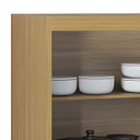 Ver imagem 6 de Balcão de Cozinha para Pia 120cm 3 Portas 2 Gavetas Livy P11 Damasco/Off White - Mpozenato