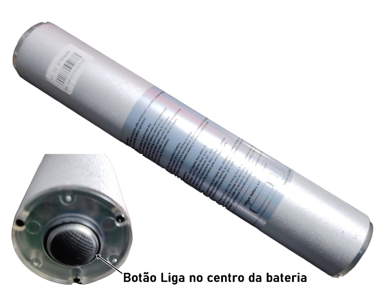Bateria para Lanterna Xenon Hid 85,75,65w 8700 Mah Rvnovidades - 2