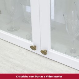 Cozinha Completa 06 Peças com Cristaleira Americana Henn - 8