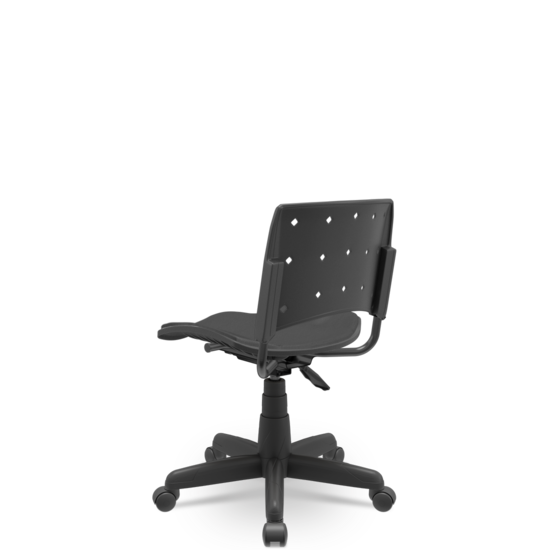 Cadeira Ergoplax Giratória Secretária s/ Braço c/ Assento Estofado - 3