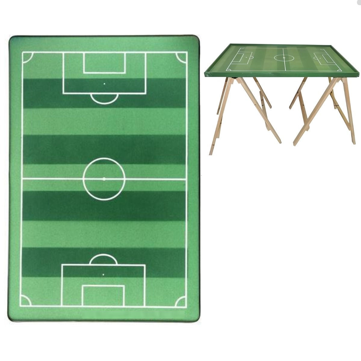 Campo para Jogo de Futebol de Botão com Cavalhete Sports Mania - Verde - 1