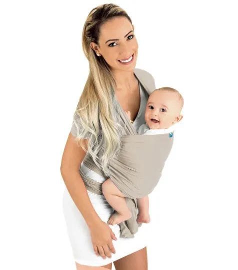 Wrap Sling Bege - Kababy - 2