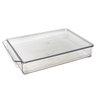 Organizador Geladeira Acrílico C/ Tampa Transp Raso 21x31cm - 1