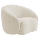 Ver imagem 7 de Kit Divã Recamier Orgânico França 250cm Lado Esquerdo e Poltrona Amore Bouclé