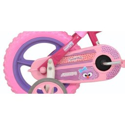 Bicicleta Aro 12 Athor TOP ATHOR KIDS CORUJINHA em Carbono, Rosa com Kit Violeta - 2