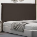 Ver imagem 5 de Cabeceira Decorativa Queen Size 1,60m Trento Suede Café - Gran Belo