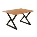 Ver imagem 1 de Mesa Industrial Império 120x90cm Base em Aço e Tampo em Mdf