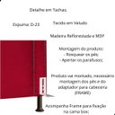 Ver imagem 3 de Cabeceira de Cama Box Estofada 140 Cm Casal Viviane Veludo
