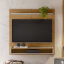 Ver imagem 6 de Painel para Tv 50 Pol Bancada Suspensa 120cm Perfect L06 Nature/off White - Mpozenato