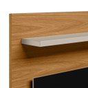 Ver imagem 7 de Painel para Tv 50 Pol Bancada Suspensa 120cm Perfect L06 Nature/off White - Mpozenato