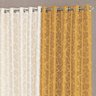 Cortina 3,00m x 2,50m para Decoração Topázio Tecido Jacquard SupriLares Dourado com Palha - 3