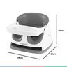 Cadeira de Alimentação Para Bebe 2 em 1 Até 15Kg Ingenuity Baby Base Seat - Cinza - 5