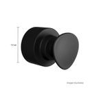 Ver imagem 2 de Acabamento para Registro de Gaveta Deca 1 1/4" e 1 1/2" Jader Almeida Black Matte - 4900.bl100.gd.mt