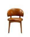 Ver imagem 1 de Cadeira Tina Madeira: Elegância e Conforto em Design Atemporal para Salas Tolle Móveis Tn102