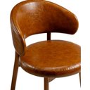 Ver imagem 5 de Cadeira Tina Madeira: Elegância e Conforto em Design Atemporal para Salas Tolle Móveis Tn102