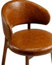Ver imagem 5 de Cadeira Tina Madeira: Elegância e Conforto em Design Atemporal para Salas Tolle Móveis Tn102