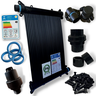 5 Placas 4mt + Válvulas - Aquecedor Solar Piscinas - 6m²/8.000 Litros - Marca Ts Solar - 1