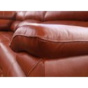 Ver imagem 6 de Sofá Retrátil e Reclinável de Couro Filipinas Canto com Chaise Direita 1,26M - Conhaque Com