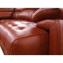 Ver imagem 7 de Sofá Retrátil e Reclinável de Couro Filipinas Canto com Chaise Direita 1,26M - Conhaque Com