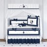 Quarto Bebê Menino Urso Marinheiro Azul 19Pçs Grão de Gente - 12