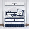 Quarto Bebê Menino Urso Marinheiro Azul 19Pçs Grão de Gente - 3