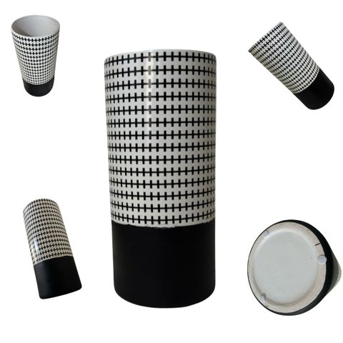 Vaso de Luxo em Cerâmica Estilo Contemporâneo Colonial Vintage