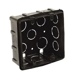 Caixa De Luz 4x4 Preta Com 50un Mondiale