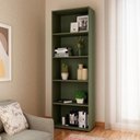 Ver imagem 4 de Conjunto Sala de Estar com 3 Estantes para Livros 5 Prateleiras Multy Verde/Menta