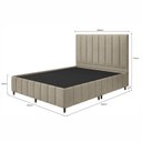Ver imagem 3 de Conjunto Cama Eva 158 Queen ( 3 V Base + Cabeceira)