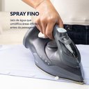 Ver imagem 6 de Ferro de Passar a Vapor Oster GCSTAC7002 Base Aeroceramic Preto com Spray e Jato Vertical 220V