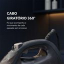 Ver imagem 7 de Ferro de Passar a Vapor Oster GCSTAC7002 Base Aeroceramic Preto com Spray e Jato Vertical 220V
