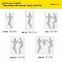 Ver imagem 5 de Cabeceira Cama Box Solteiro Lylla 90cm Capitonê com Frame Sintético Bege - Abmaza