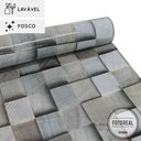 Ver imagem 1 de Papel de parede lavavel para banheiro - Madeira Cubos