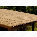 Ver imagem 4 de Telha Pvc Plan Marfim 6 Ondas 2.42 X 0,88m