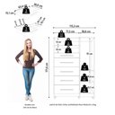 Ver imagem 3 de Cômoda com Sapateira e Cabideiro Multiuso 5 Gavetas 1 Porta Imperial Zanzini Branco