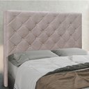 Ver imagem 2 de Cabeceira Cama Box Queen 160 Cm Tania Linho Areia S04 - D'Rossi