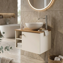 Ver imagem 7 de Gabinete de Banheiro com Porta Off White com Nature
