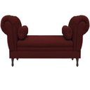 Ver imagem 2 de Recamier Grécia 160x50 Suede Vinho - Dominic Decor Grecia