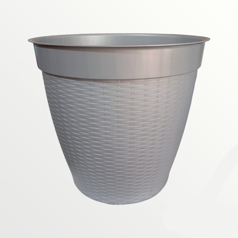 Vaso Redondo Estilo Vime Borda Reta 44 Litros