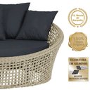 Ver imagem 3 de Chaise Hungria Alumínio Pintura Fendi Corda Náutica E12 Trama Original
