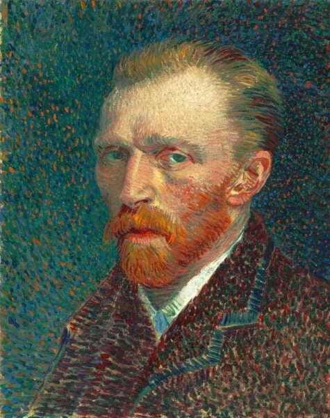 Autorretrato (1887) - van Gogh - Tela 50x63 Para Quadro - 1