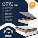 Ver imagem 5 de Cama Box Baú com Colchão Gazin de Molas Ensacadas Pillow Top Air Pro Casal 138cm