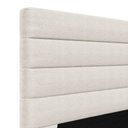 Ver imagem 3 de Cabeceira Cama Box Casal 140cm Rubi W01 Linho Cru - Mpozenato