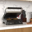 Ver mais imagens de Grill Oster Elétrico Multiuso Inox 2 em 1 Ogrl610 220v