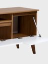 Ver mais imagens de Rack para TV com Painel e Prateleira 150cm Retro MDF Freijó Dallas - On Móveis
